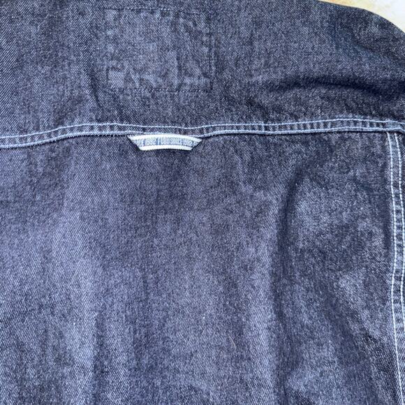 Fubu Vintage 1990’s Men’s Blue Denim Trucker Jean Jacket Size XL - Picture 10 of 15